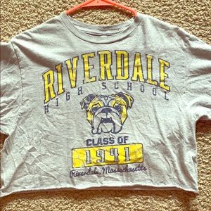 Archie Comics Riverdale crop top